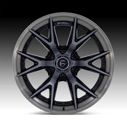 Fuel Catalyst FC402BT Brushed Black Custom Truck Wheels 3